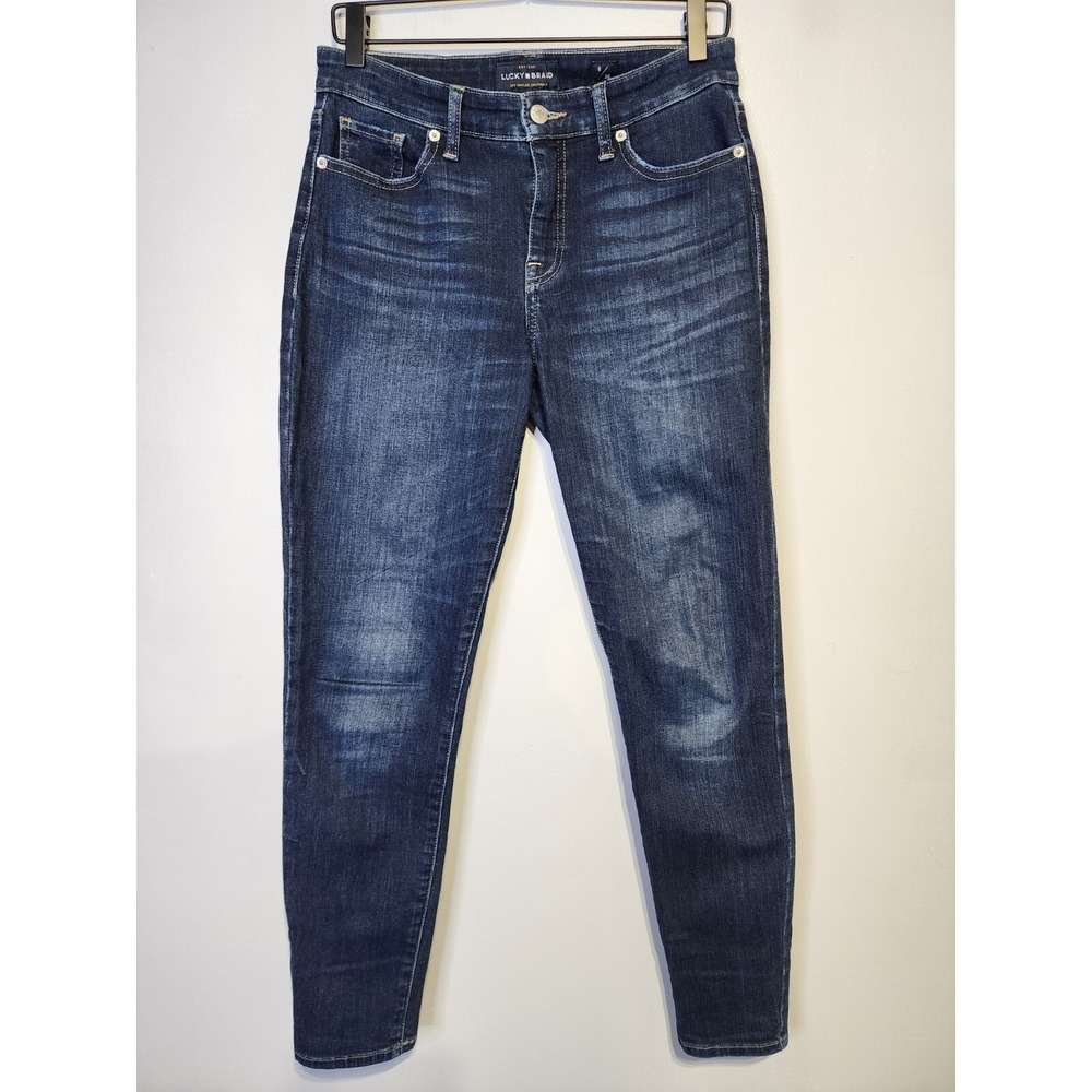 Lucky Brand Women's‎ Size 6/28 Ava Skinny Jeans Dark Wash